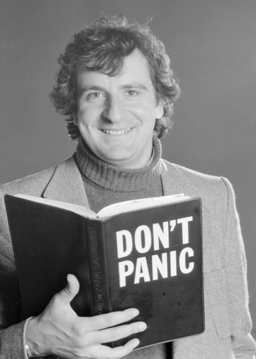 After becoming a cult science fiction comedy series on BBC Radio, "The Hitchhikers Guide to the Galaxy" by Douglas Adams